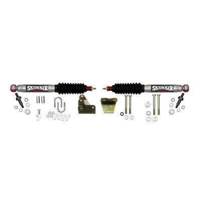 Skyjacker - Skyjacker 9297 Silver Dual Steering Stabilizer Kit for 97-03 Ford F150