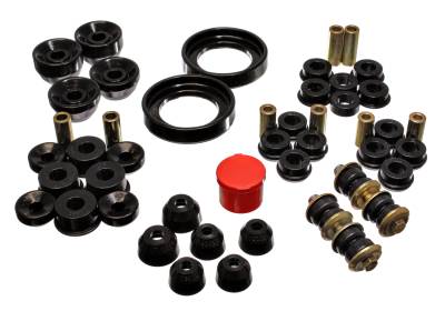 Energy Suspension - Energy Suspension 16.18108G Hyper-Flex Master Bushing Kit Black