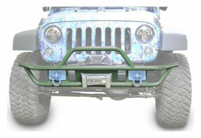 Steinjager - Steinjager Front Off Road Tube Bumper-Locas Green for Jeep JK J0048127
