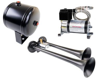 Kleinn Automotive Accessories - Kleinn Automotive HK2-1 Pro Blaster Dual Air Horn Kit
