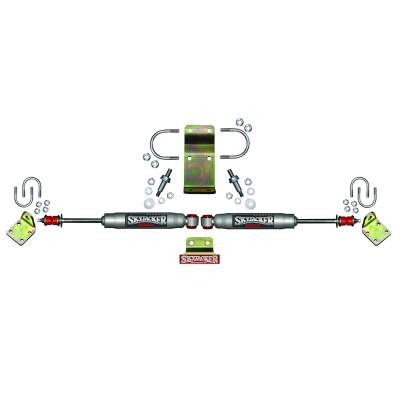 Skyjacker - Skyjacker 9203 High Clearance Dual Stabilizer Kit Silver for Jeep Wrangler JK