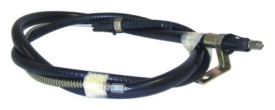 Crown Automotive Jeep Replacement - Crown Automotive 52007522 Parking Brake Cable for Wrangler YJ