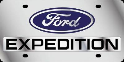 Eurosport Daytona - Eurosport Daytona 1511N-1 Stainless License Plate Ford Expedition Logo