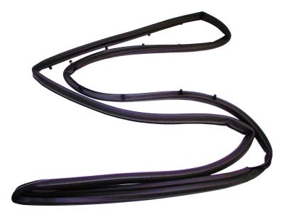 Crown Automotive Jeep Replacement - Crown Automotive 55176222 Weatherstrip for CJ5 CJ7 Scrambler Wrangler YJ