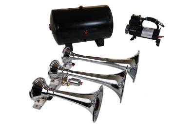 Kleinn Automotive Accessories - Kleinn Automotive HK8 Pro Blaster Triple Air Horn Kit