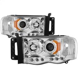 Spyder Auto - Spyder Auto Halo Projector Headlights Chrome/Clear for Dodge Ram 5009982