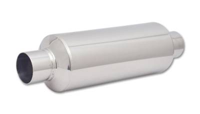 Vibrant Performance - Vibrant 17930 Large Diameter Bottle Style Resonator 2.5" Inlet 18" Long