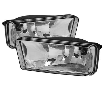 Spyder Auto - Spyder Auto 5043238 Black/Clear Fog Lights