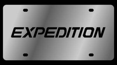 Eurosport Daytona - Eurosport Daytona 1512-1 Stainless License Plate Expedition Logo