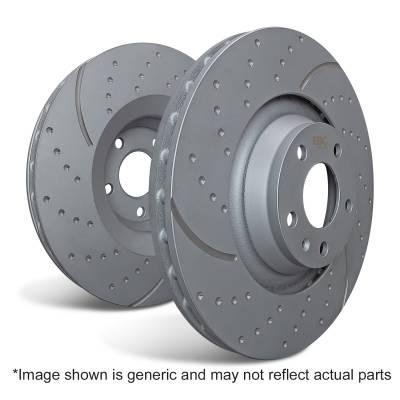EBC Brakes - EBC Brakes GD7106 3GD Series Sport Slotted Rotors