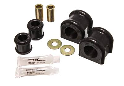 Energy Suspension - Energy Suspension 2.5112G Sway Bar Bushing Set Front Polyurethane Black