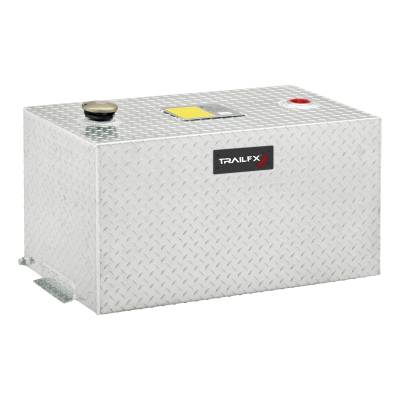TrailFX - TrailFX 210501 Liquid Transfer Tank 35 Gal Vert Aluminum Alloy Lockable Cap