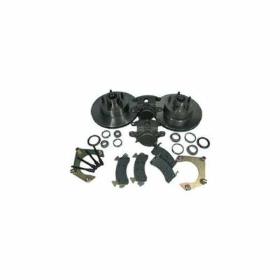 Allstar Performance - Allstar ALL42024 Front Disc Brake Kit for Mustang II 5 On 4.5" BC