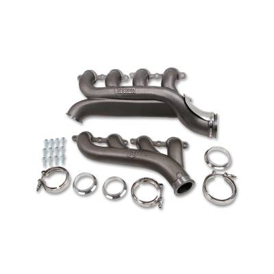Hooker BlackHeart - Hooker BlackHeart 8510HKR LS Turbo Exhaust Manifolds