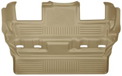 Husky Liners - Husky Liner Weatherbeater 3rd Row Floor Liners-Tan Suburban/Yukon XL 19303