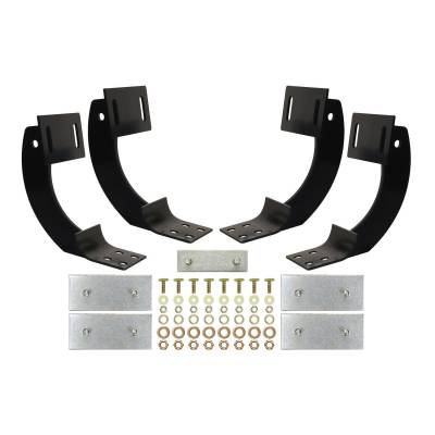 Westin - Westin 22-1045 22-Series Oval Step Bar Brackets for 97-04 F150/250LD Std/Ext Cab