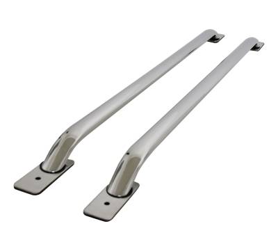 Westin - Westin Stainless Platinum Oval Side Bed Rails Universal 60" 50-2030