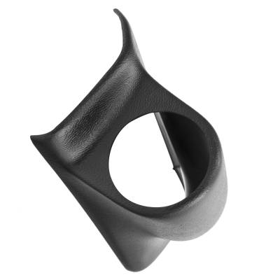 AutoMeter - AutoMeter 20437 Single Pillar Pod Mount Black 2-1/16"