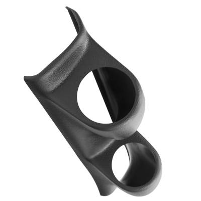 AutoMeter - AutoMeter 20439 Dual Pillar Pod Mount Black 2-1/16"