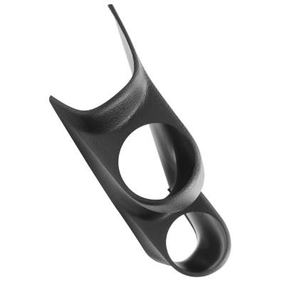 AutoMeter - AutoMeter 20808 Dual Pillar Pod Mount Black 2-1/16"
