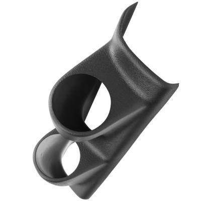 AutoMeter - AutoMeter 23674 Dual Pillar Pod Mount Black 2-1/16"