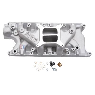 Edelbrock - Edelbrock 2121 Performer Intake Manifold Dual Plane 4-Barrel Square Bore Ford