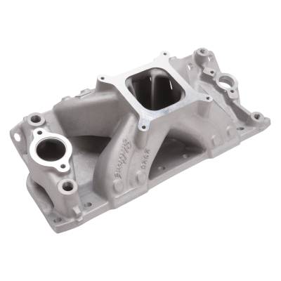 Edelbrock - Edelbrock 2925 Super Victor 23-DEG Intake Manifold Small-Block Chevy