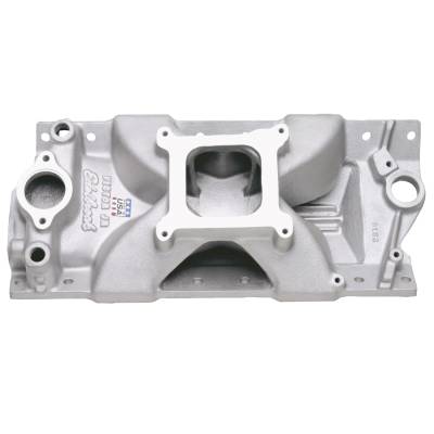 Edelbrock - Edelbrock 2975 Victor Jr. 23-DEG Intake Manifold for Small-Block Chevy