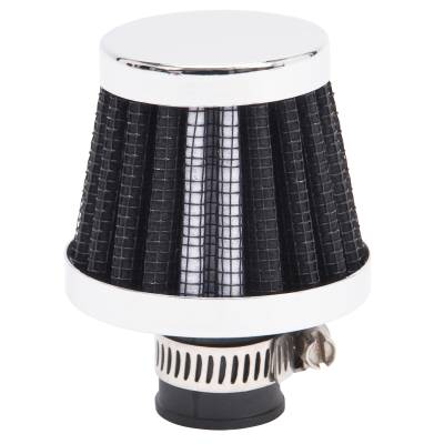 Edelbrock - Edelbrock 43510 Conical Valve Cover Breather w/9mm Inlet Black Element