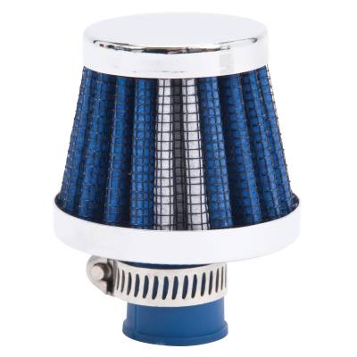 Edelbrock - Edelbrock 43513 Conical Valve Cover Breather w/9mm Inlet Blue Element