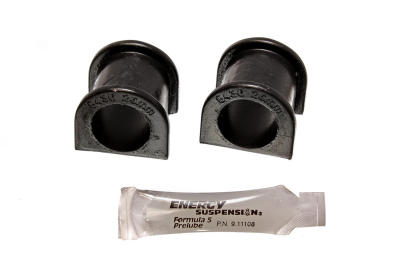 Energy Suspension - Energy Suspension 16.5130G Sway Bar Bushing Set Front Polyurethane Black