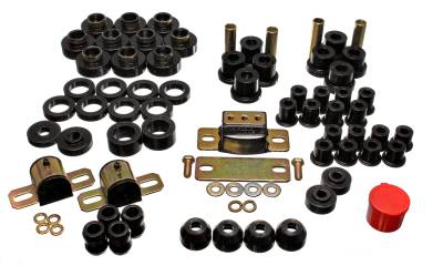 Energy Suspension - Energy Suspension 2.18102G Hyper-Flex Master Bushing Kit Black