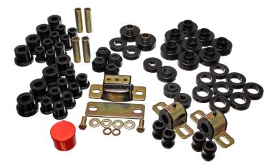 Energy Suspension - Energy Suspension 2.18103G Hyper-Flex Master Bushing Kit Black
