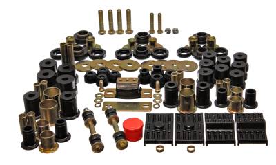 Energy Suspension - Energy Suspension 3.18116G Hyper-Flex Master Bushing Kit Black