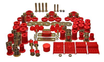 Energy Suspension - Energy Suspension 3.18116R Hyper-Flex Master Bushing Kit Red