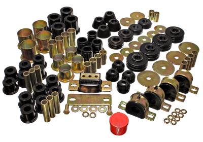 Energy Suspension - Energy Suspension 3.18109G Hyper-Flex Master Bushing Kit Black