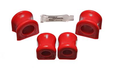 Energy Suspension - Energy Suspension 3.5121R Front Sway Bar Bushing Set Red for Chevy & GMC 4wd