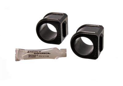 Energy Suspension - Energy Suspension 3.5131G Front Sway Bar Bushing Set Polyurethane Black