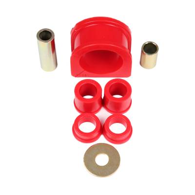 Energy Suspension - Energy Suspension 8.10103R Rack & Pinion Bushing Set Polyurethane Red