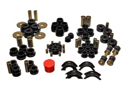 Energy Suspension - Energy Suspension 7.18101G Hyper-Flex Master Bushing Kit Black