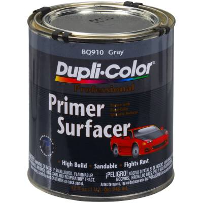 Duplicolor Paint - Dupli-Color Paint BQ910 Primer Surfacer 1 Quart Gray