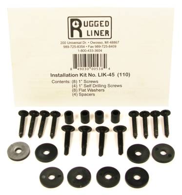 Rugged Liner - Rugged Liner LIK45 Rugged Liner Tailgate Kit for Silverado/Sierra 1500