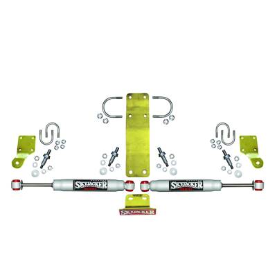 Skyjacker - Skyjacker 9206 9000 Dual Steering Stabilizer for 07-18 Jeep Wrangler JK