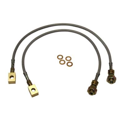 Skyjacker - Skyjacker FBL16 Stainless Steel Brake Line Front