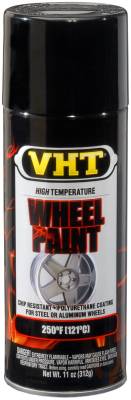 VHT - VHT SP187 Gloss Black Wheel Paint Can 11oz