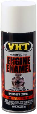 VHT - VHT SP129 High-Temperature Engine Enamel Gloss White 11oz Aerosol Spray Can