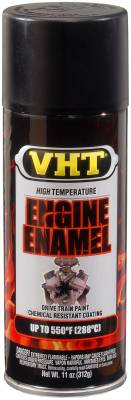 VHT - VHT SP130 Engine Enamel Flat Black Can 11oz