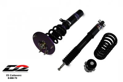 D2 Racing - D2 Racing D-BM-70 RS Coilovers 12-18 BMW 3-Series 14-20 BMW 4-Series RWD