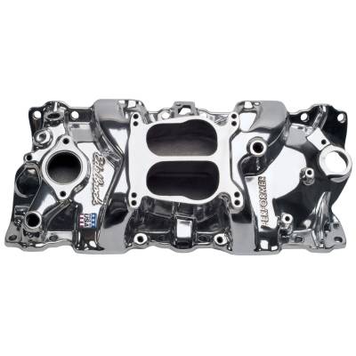 Edelbrock - Edelbrock 21011 Performer Small Block Chevy Intake Manifold