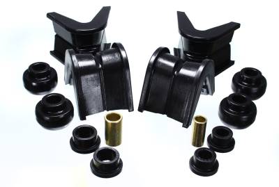 Energy Suspension - Energy Suspension 4.7106G Bushing Kit Polyurethane Black